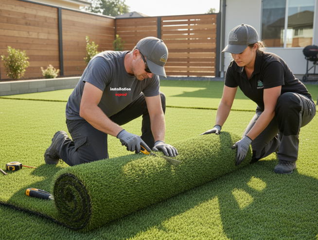 artificialgrass installation